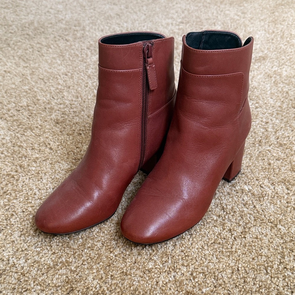Cole Haan Chestnut Ankle Booties